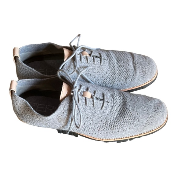 Cole Haan ZeroGrand Stitchlite Oxford Gray Sneakers Men’s Size 10.5M - Picture 4 of 7